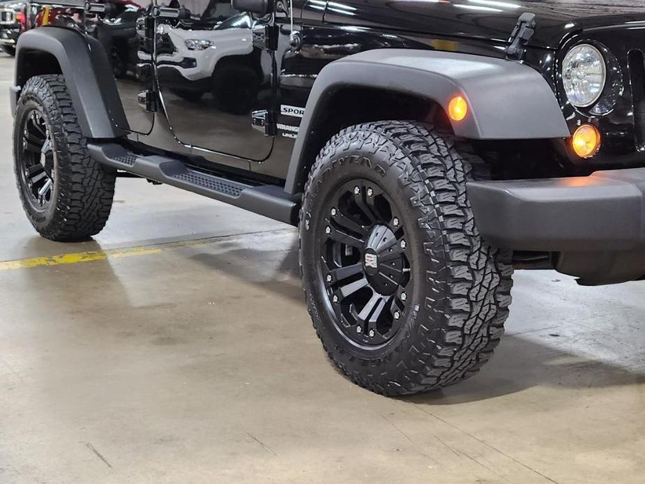 used 2018 Jeep Wrangler JK Unlimited car, priced at $25,939