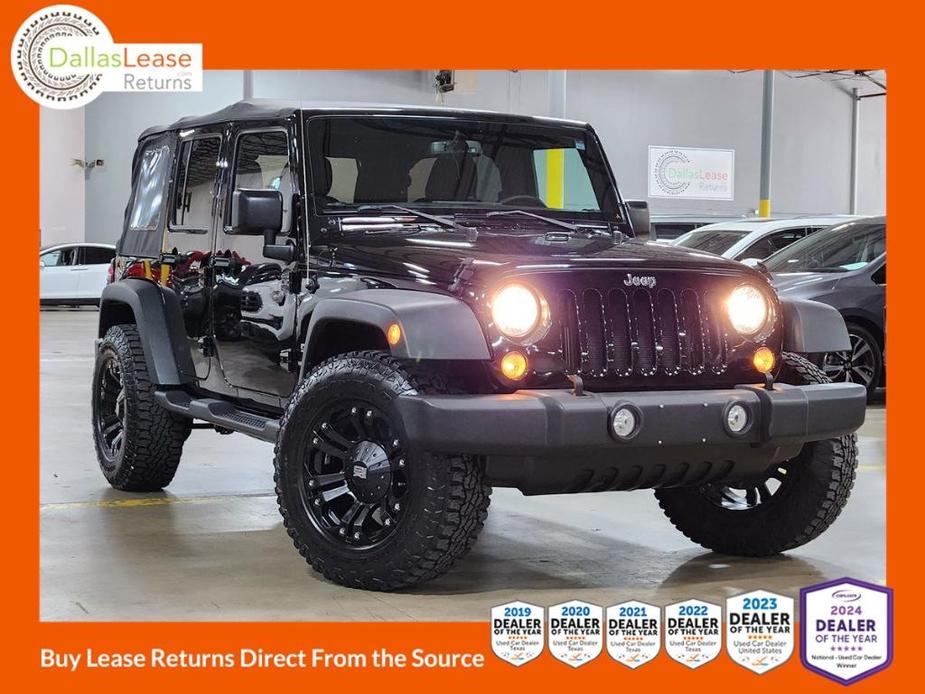 used 2018 Jeep Wrangler JK Unlimited car, priced at $25,939