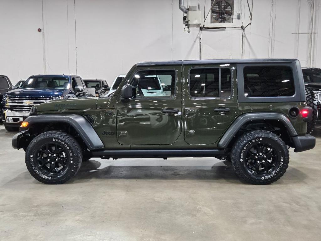 used 2021 Jeep Wrangler Unlimited car, priced at $34,613