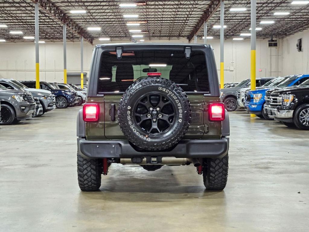 used 2021 Jeep Wrangler Unlimited car, priced at $34,613