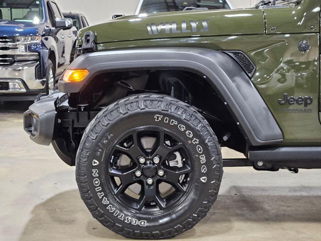 used 2021 Jeep Wrangler Unlimited car, priced at $34,613