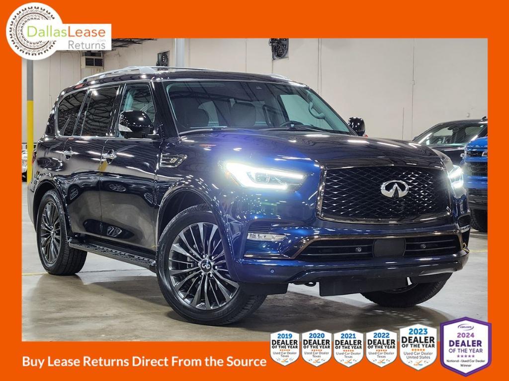 used 2021 INFINITI QX80 car, priced at $42,318