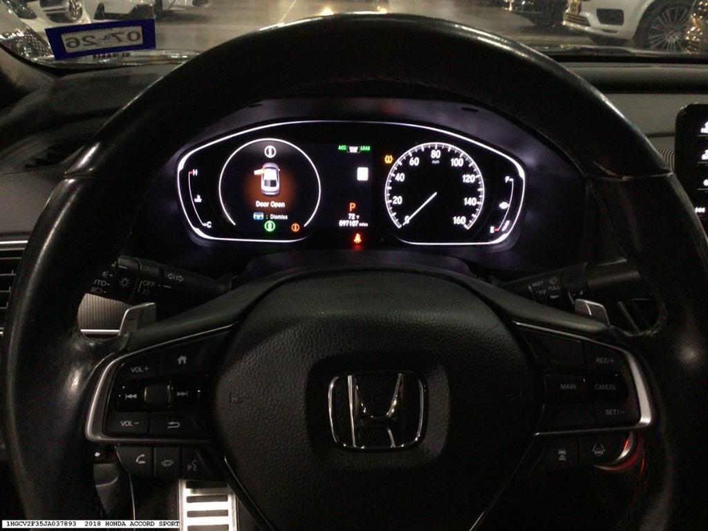 used 2018 Honda Accord car, priced at $19,334