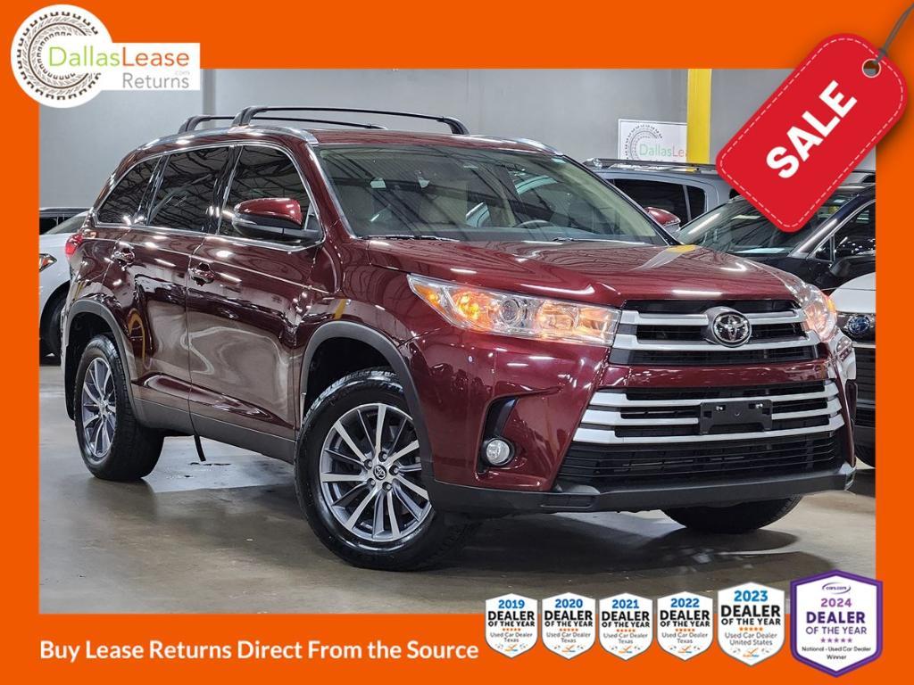 used 2019 Toyota Highlander car, priced at $27,857