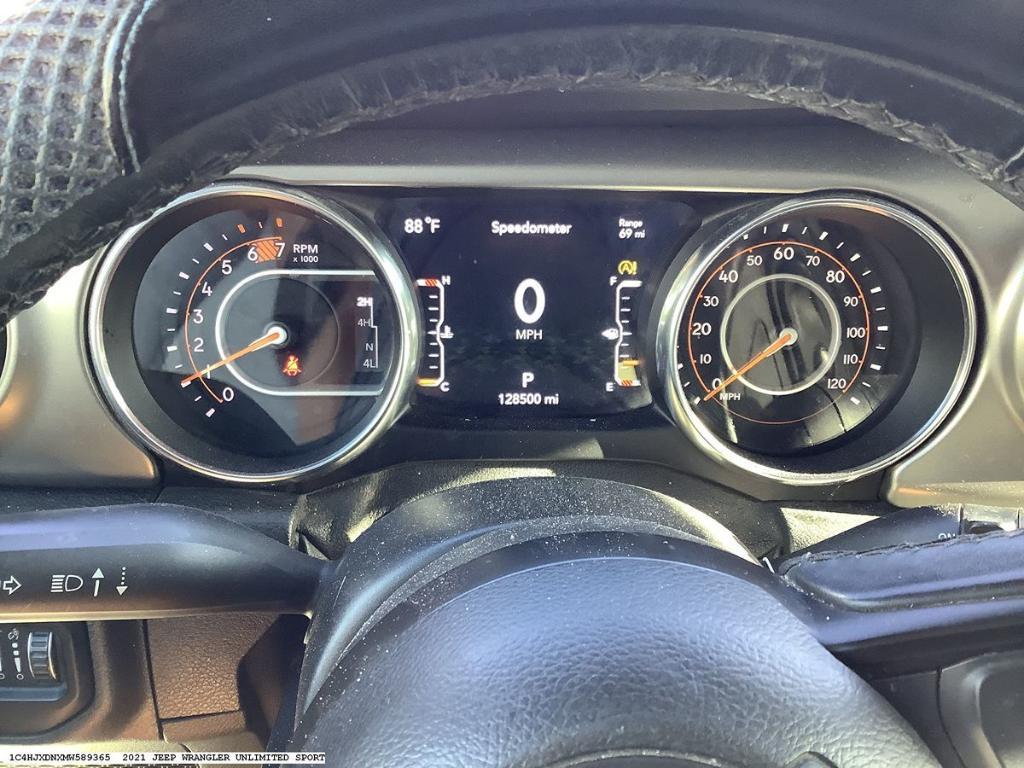 used 2021 Jeep Wrangler Unlimited car, priced at $22,635