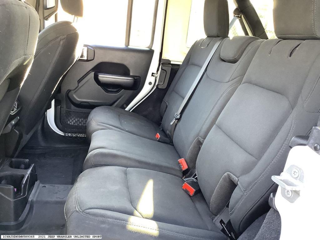 used 2021 Jeep Wrangler Unlimited car, priced at $22,635