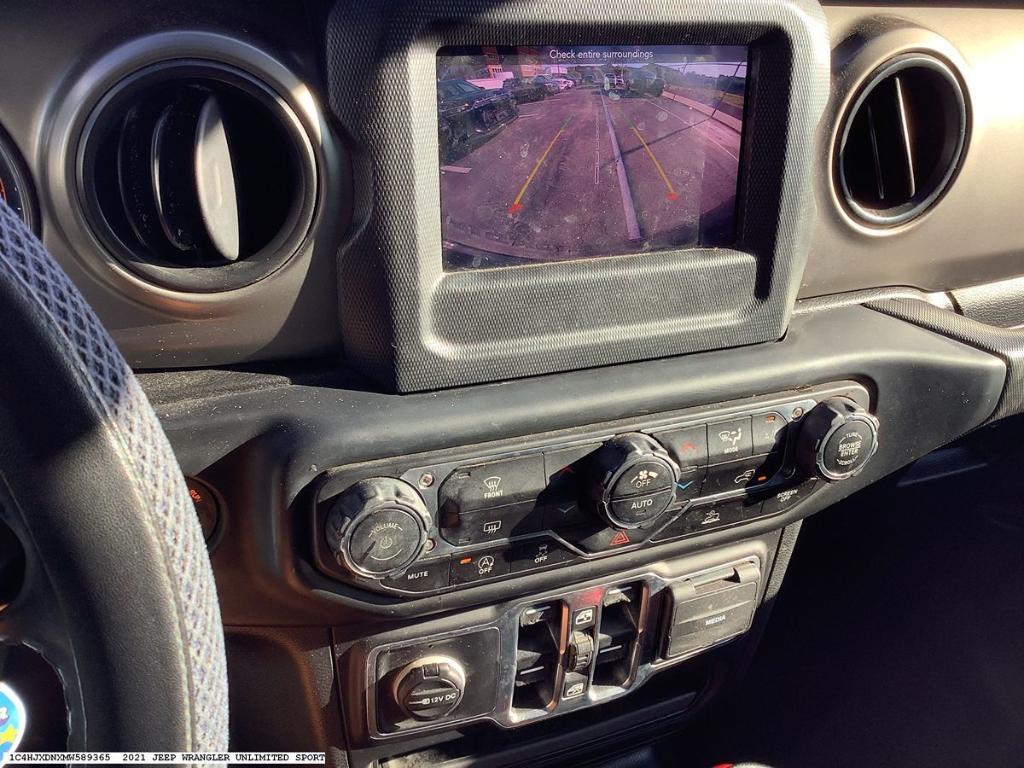 used 2021 Jeep Wrangler Unlimited car, priced at $22,635