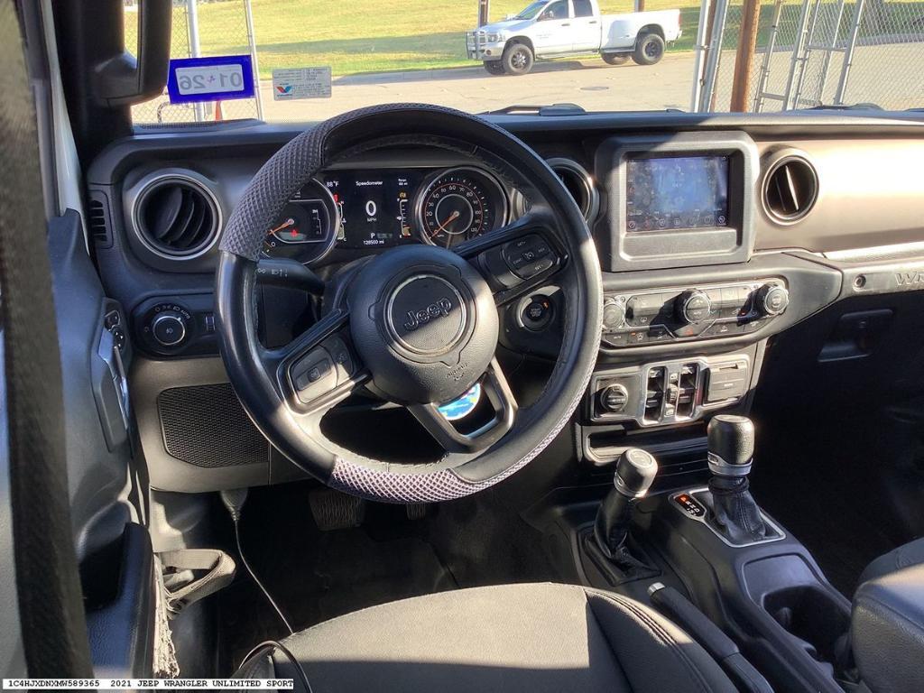 used 2021 Jeep Wrangler Unlimited car, priced at $22,635