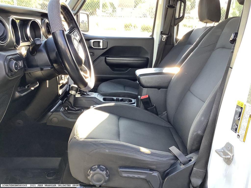 used 2021 Jeep Wrangler Unlimited car, priced at $22,635