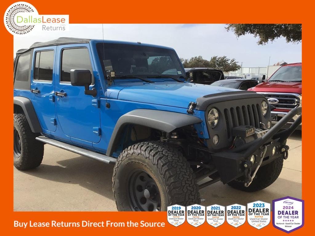 used 2011 Jeep Wrangler Unlimited car, priced at $16,997