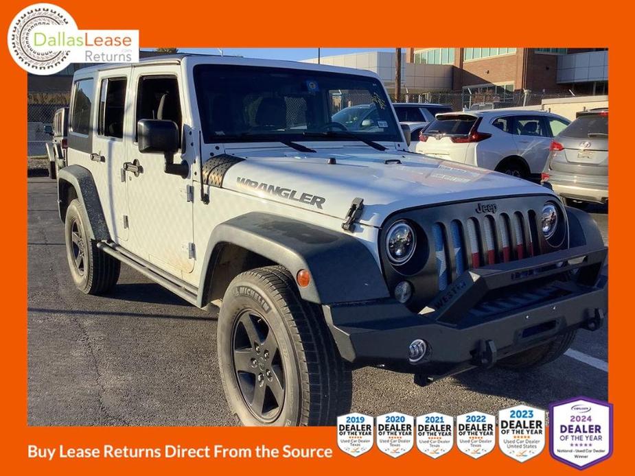 used 2016 Jeep Wrangler Unlimited car, priced at $18,550