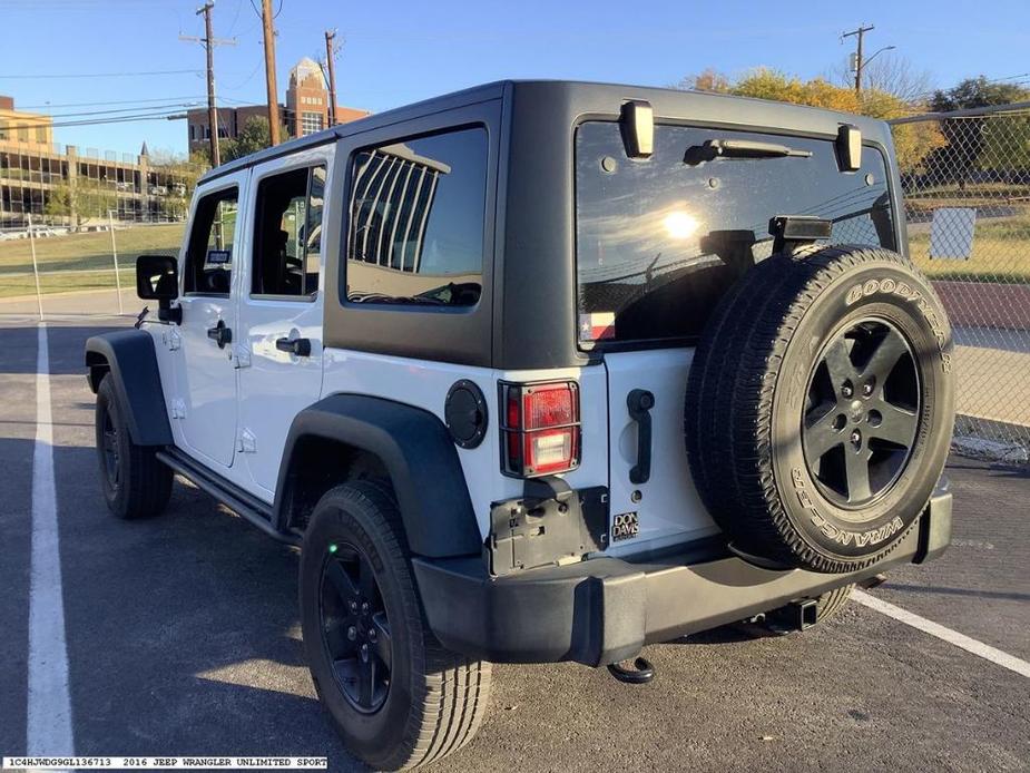 used 2016 Jeep Wrangler Unlimited car, priced at $18,550