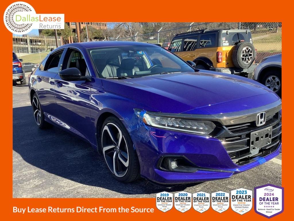 used 2021 Honda Accord car, priced at $26,117