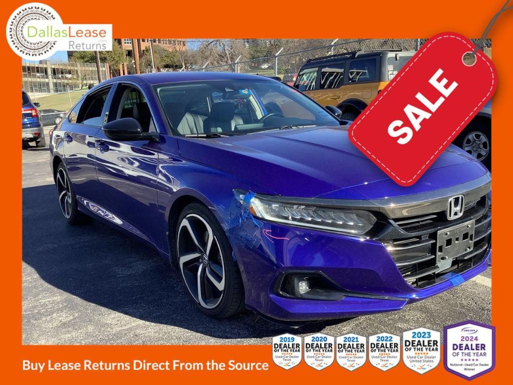 used 2021 Honda Accord car, priced at $26,117