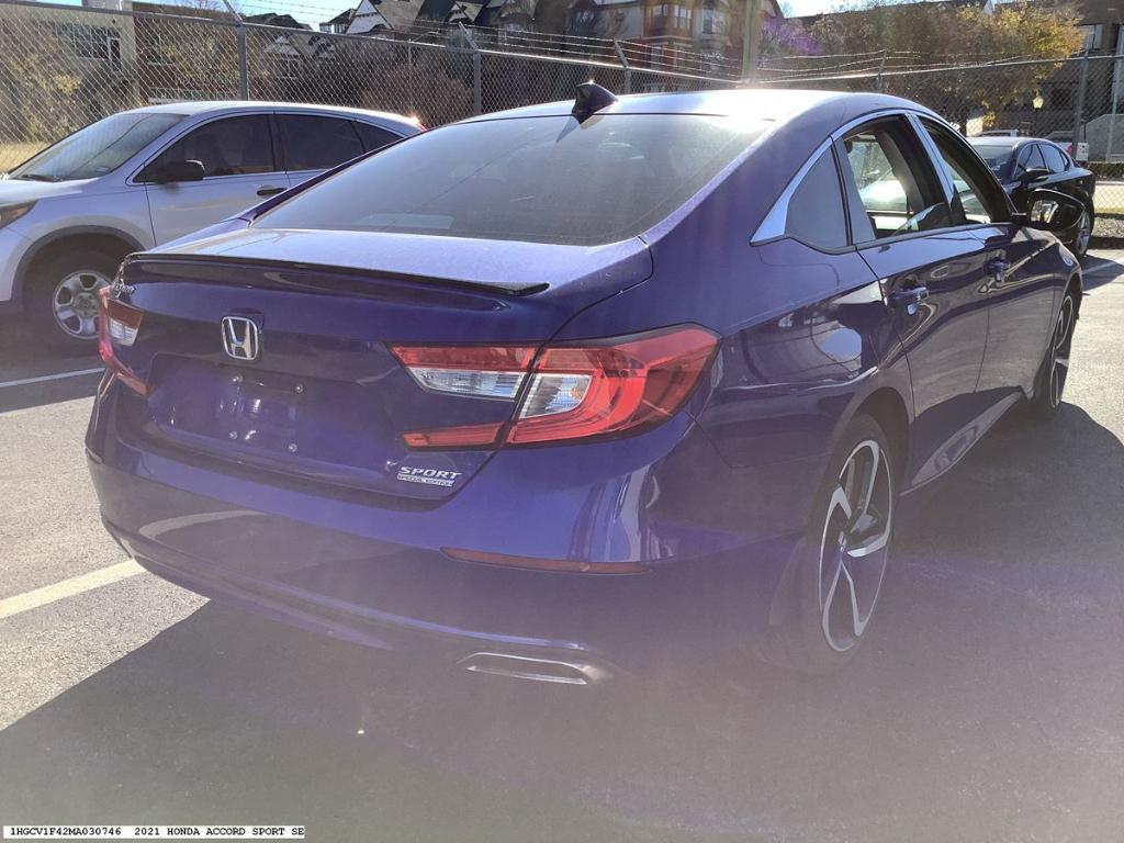 used 2021 Honda Accord car, priced at $26,117