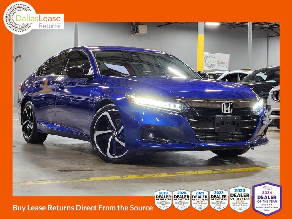 used 2021 Honda Accord car, priced at $24,443