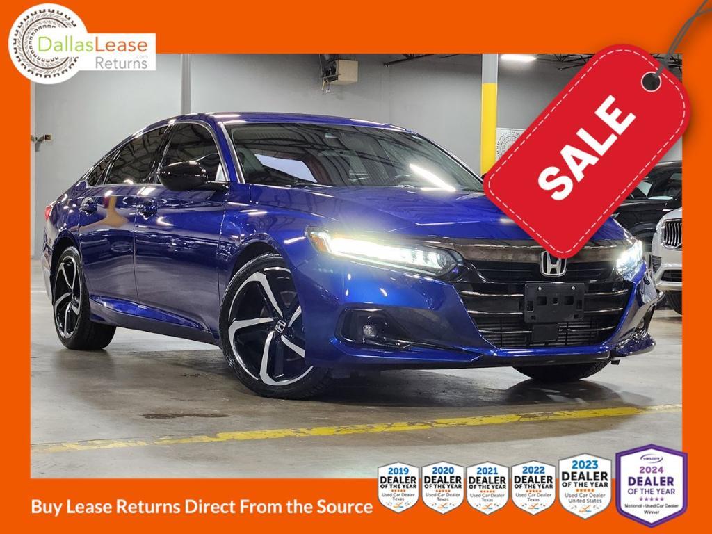 used 2021 Honda Accord car, priced at $22,943