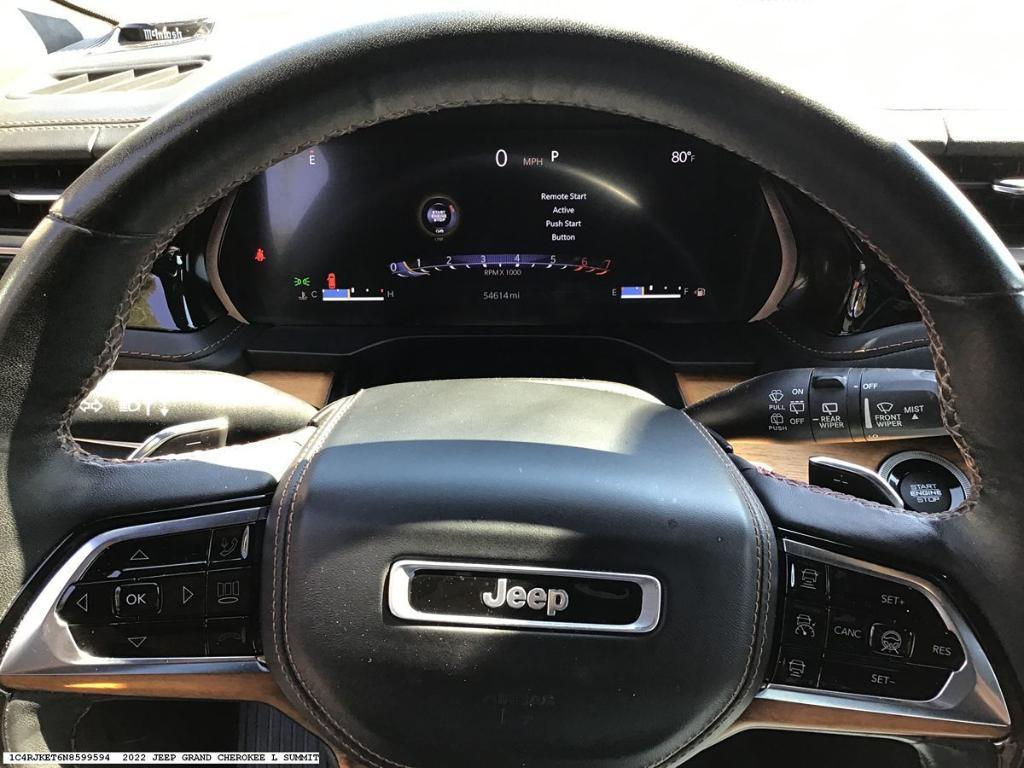 used 2022 Jeep Grand Cherokee L car, priced at $45,502