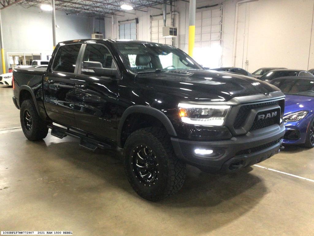 used 2021 Ram 1500 car, priced at $39,652