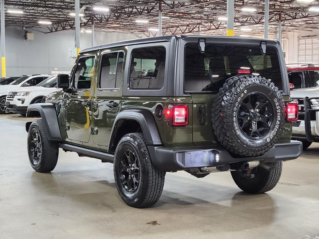used 2021 Jeep Wrangler Unlimited car, priced at $26,272