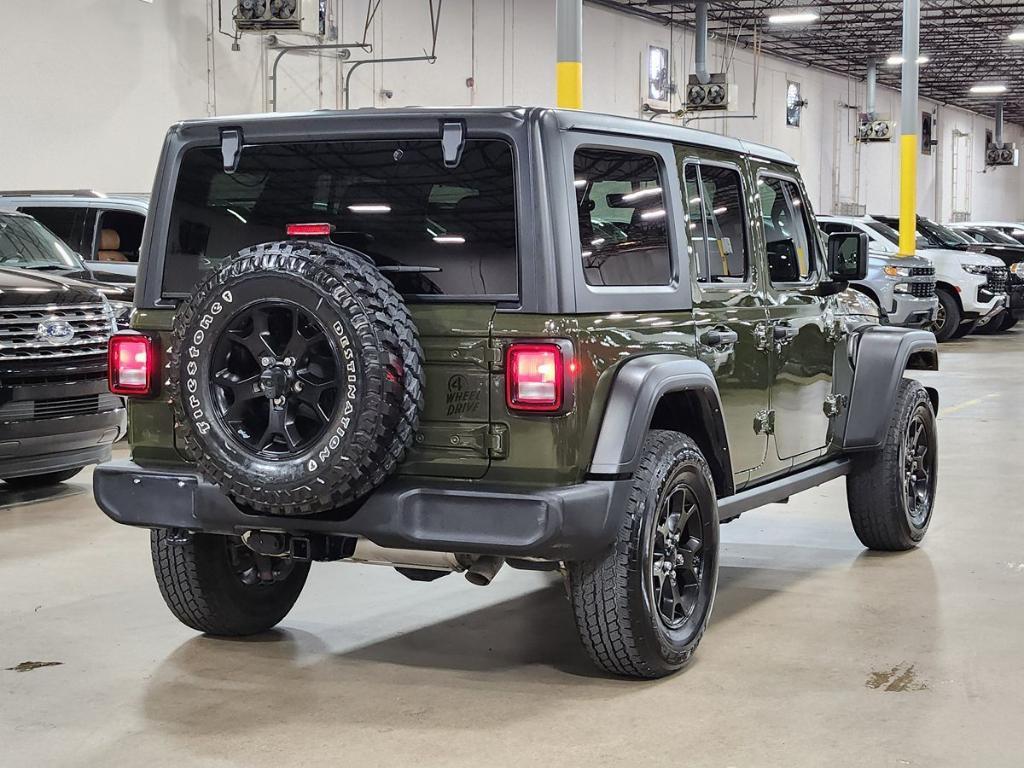 used 2021 Jeep Wrangler Unlimited car, priced at $26,272
