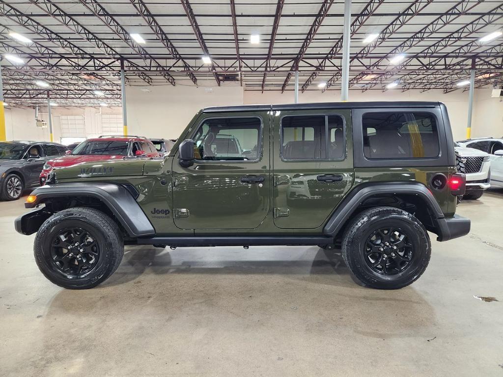used 2021 Jeep Wrangler Unlimited car, priced at $26,272