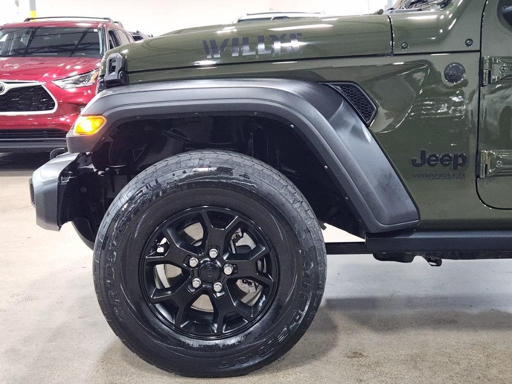 used 2021 Jeep Wrangler Unlimited car, priced at $26,272