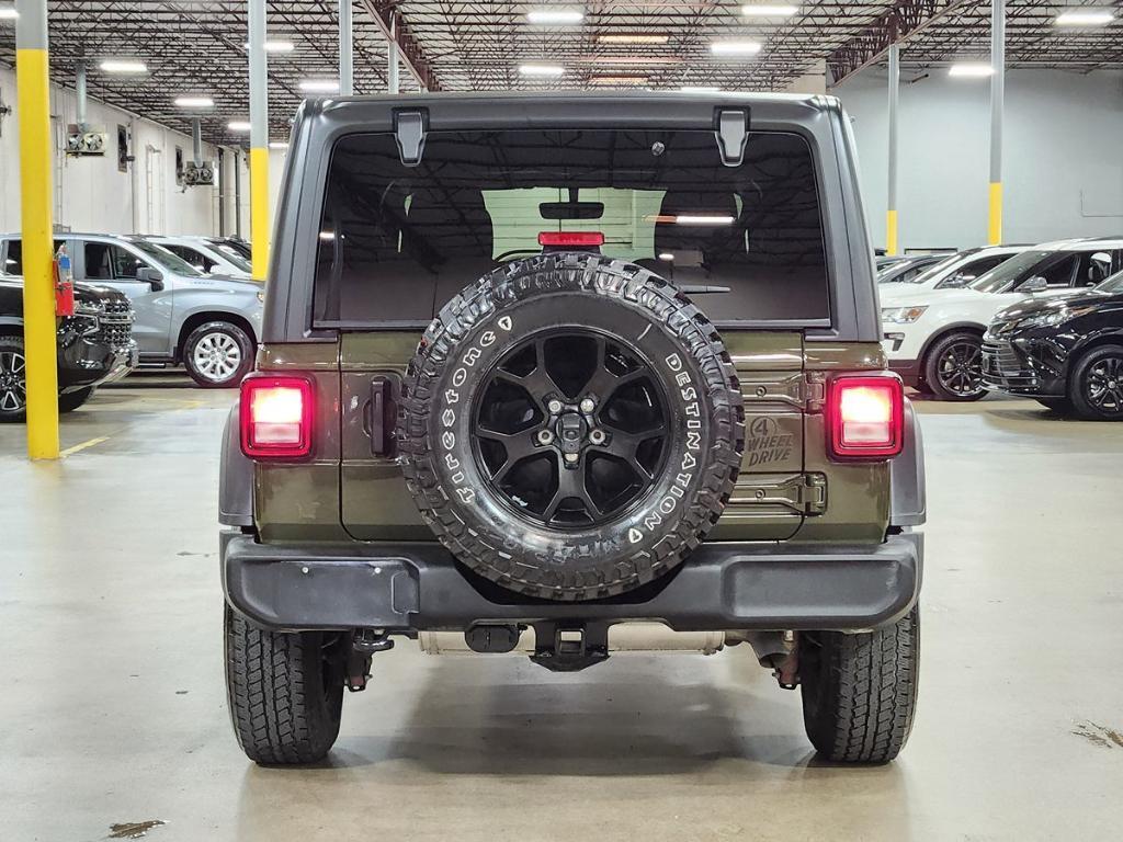 used 2021 Jeep Wrangler Unlimited car, priced at $26,272