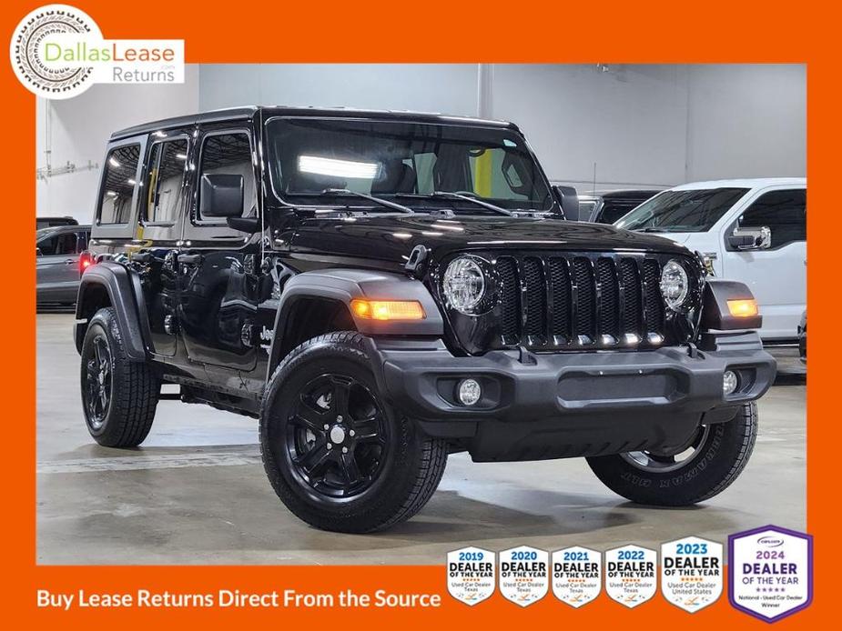 used 2020 Jeep Wrangler Unlimited car, priced at $27,577