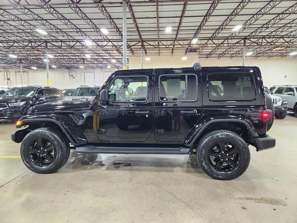 used 2021 Jeep Wrangler Unlimited car, priced at $32,111