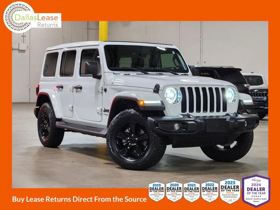 used 2021 Jeep Wrangler Unlimited car, priced at $37,853