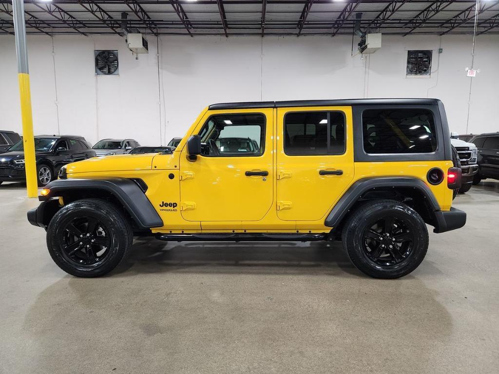 used 2021 Jeep Wrangler Unlimited car, priced at $31,656