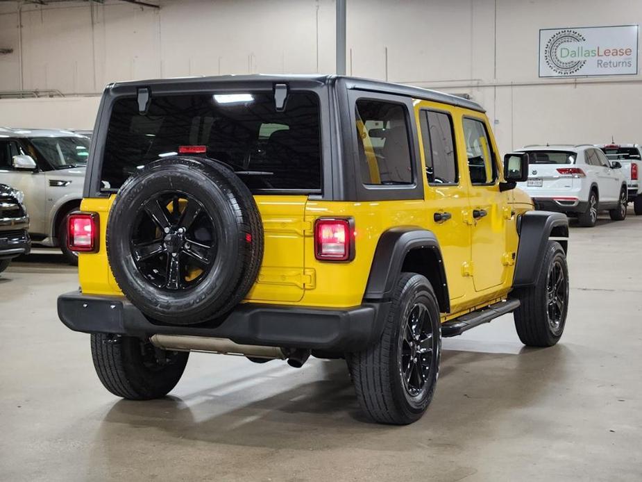 used 2021 Jeep Wrangler Unlimited car, priced at $31,656