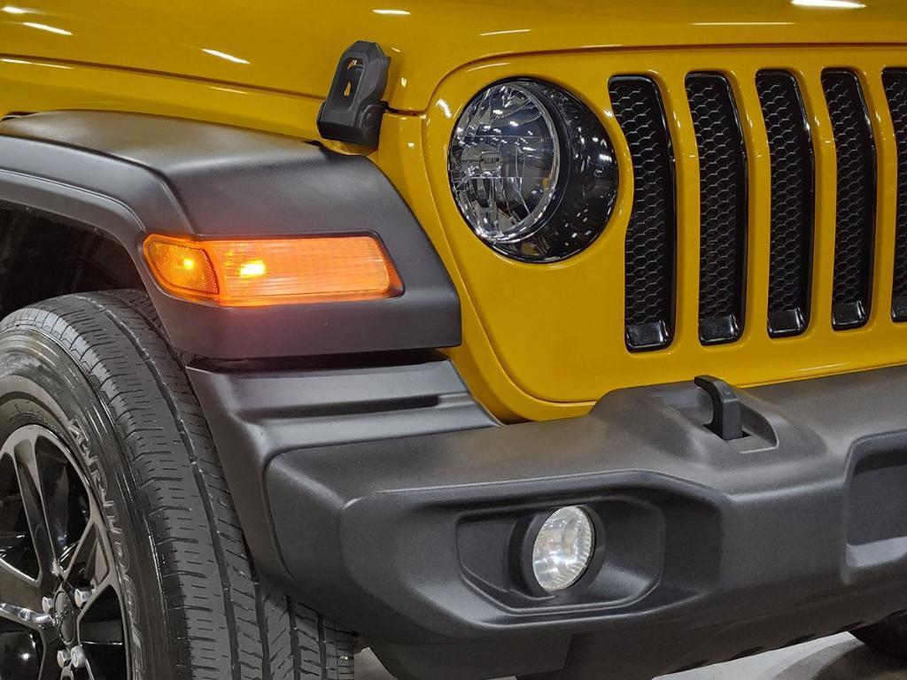 used 2021 Jeep Wrangler Unlimited car, priced at $31,656