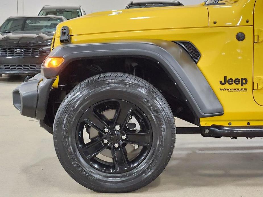 used 2021 Jeep Wrangler Unlimited car, priced at $31,656