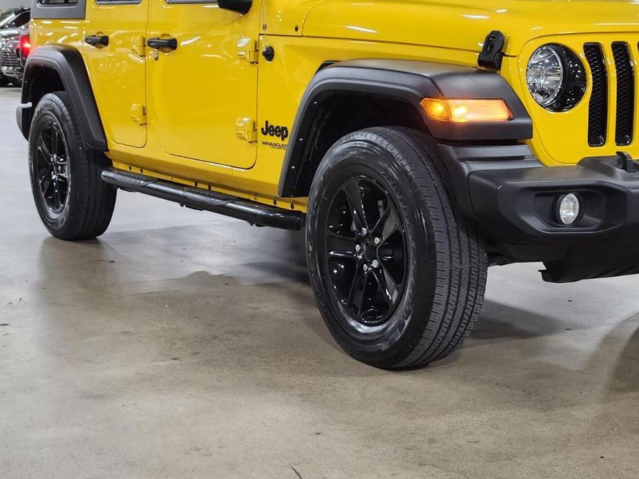 used 2021 Jeep Wrangler Unlimited car, priced at $31,656