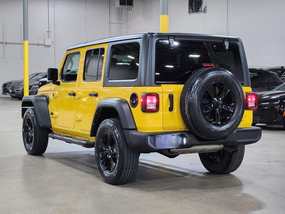 used 2021 Jeep Wrangler Unlimited car, priced at $31,656