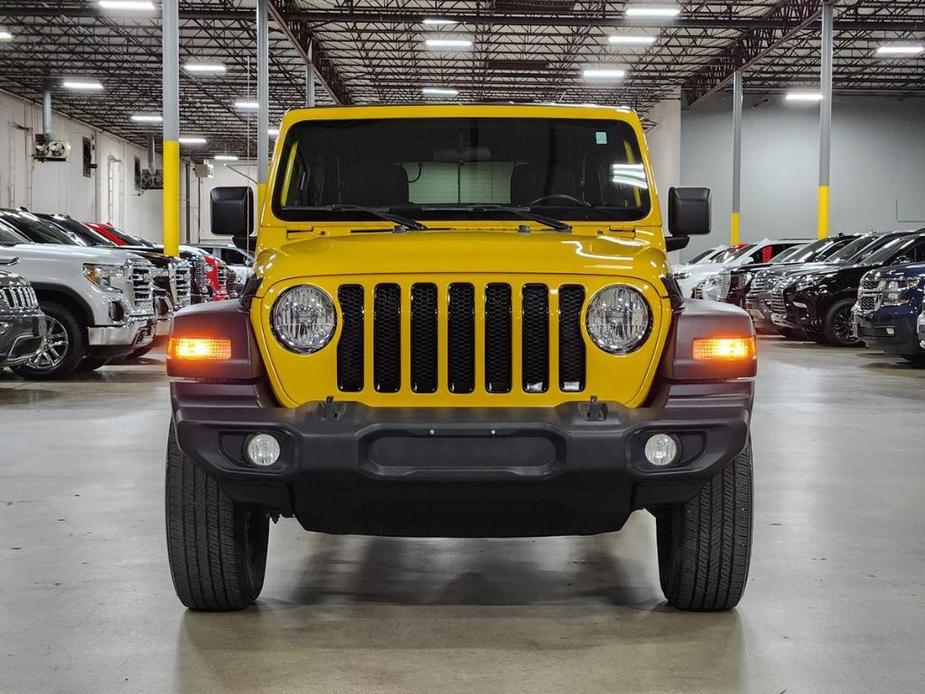 used 2021 Jeep Wrangler Unlimited car, priced at $31,656