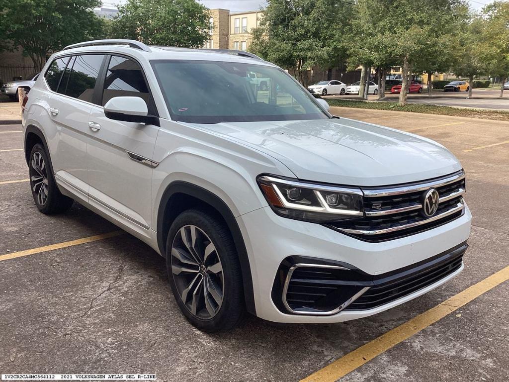 used 2021 Volkswagen Atlas car, priced at $31,960