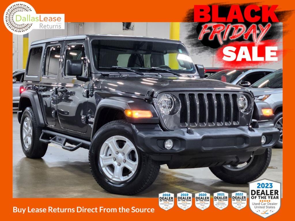 used 2021 Jeep Wrangler Unlimited car, priced at $25,912