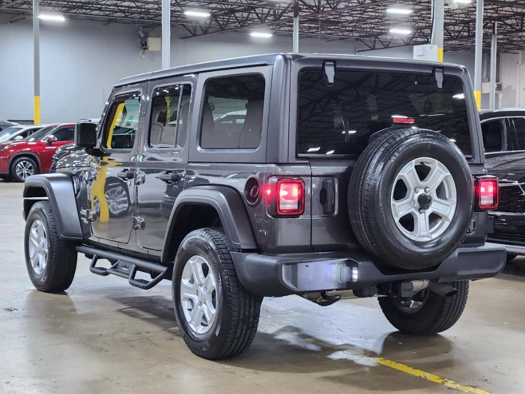 used 2021 Jeep Wrangler Unlimited car, priced at $25,912
