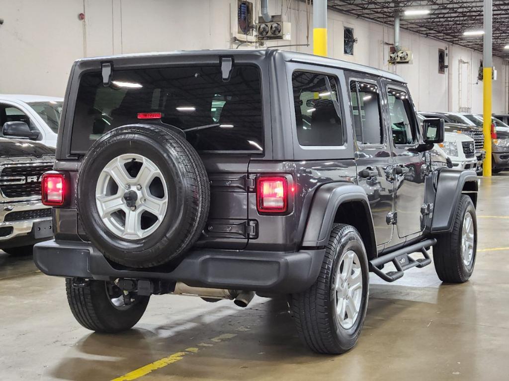 used 2021 Jeep Wrangler Unlimited car, priced at $25,912