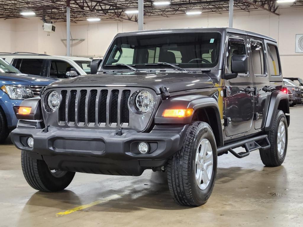 used 2021 Jeep Wrangler Unlimited car, priced at $25,912