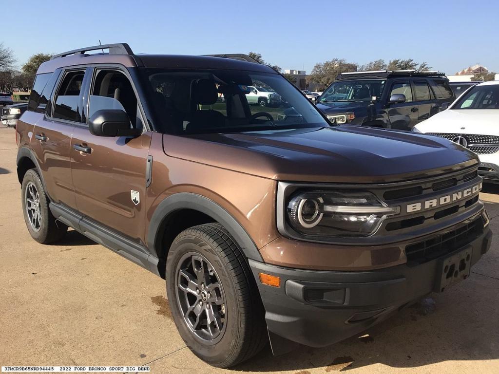 used 2022 Ford Bronco Sport car, priced at $24,300