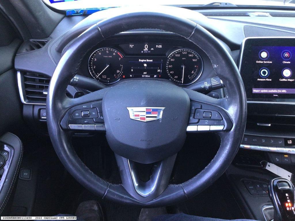 used 2022 Cadillac CT5 car, priced at $33,834