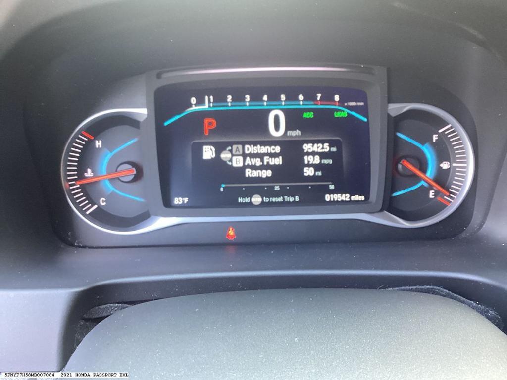 used 2021 Honda Passport car, priced at $31,360
