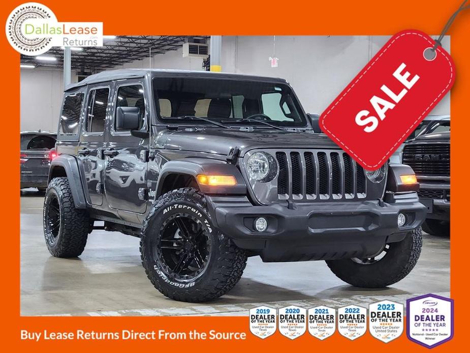 used 2018 Jeep Wrangler Unlimited car, priced at $24,835