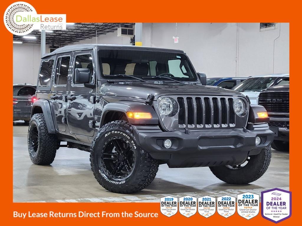 used 2018 Jeep Wrangler Unlimited car, priced at $24,835