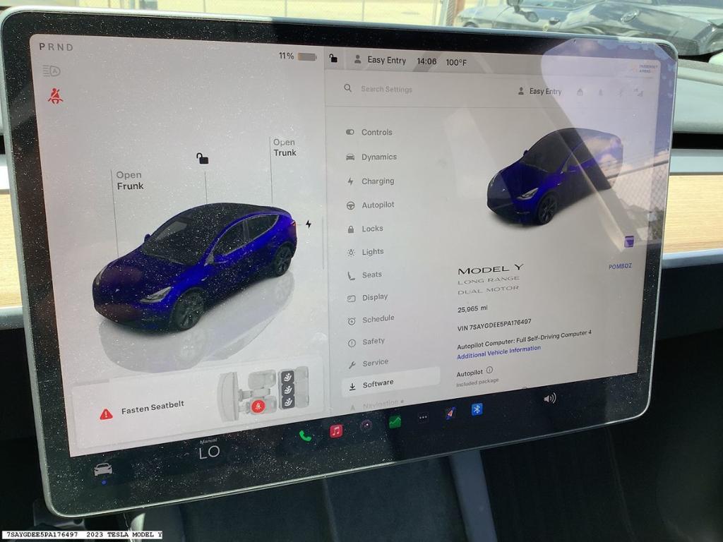 used 2023 Tesla Model Y car, priced at $34,875