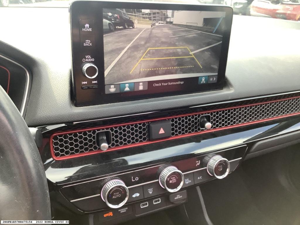 used 2022 Honda Civic Si car, priced at $29,462